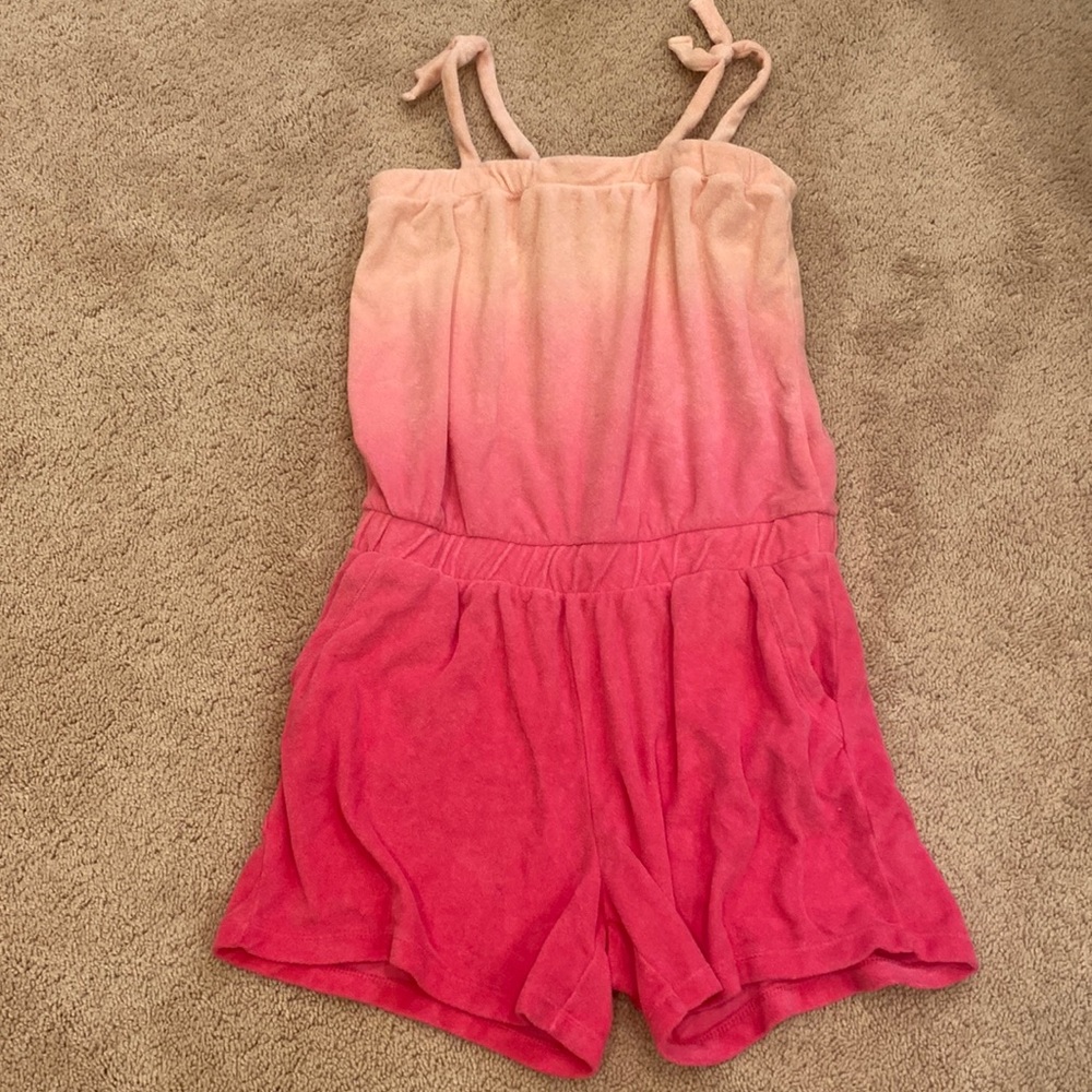 NWOT Gap girls French terry towel romper